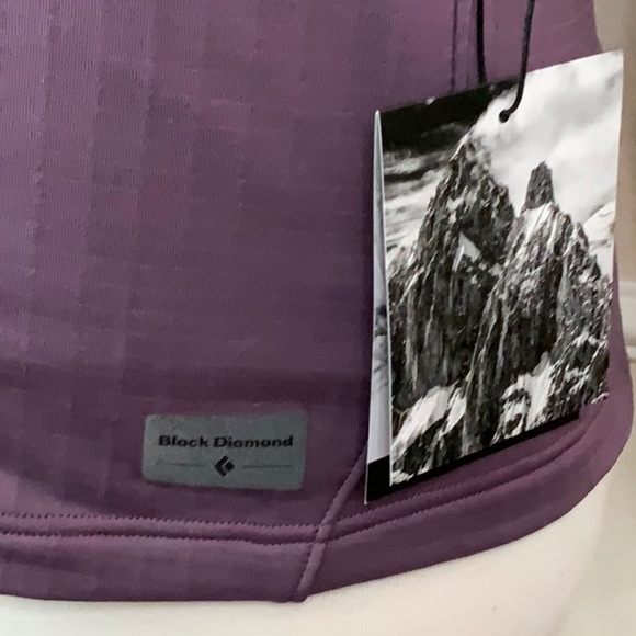 Black Diamond FACTOR FLEECE HOODY - Plum - Picture 9 of 16